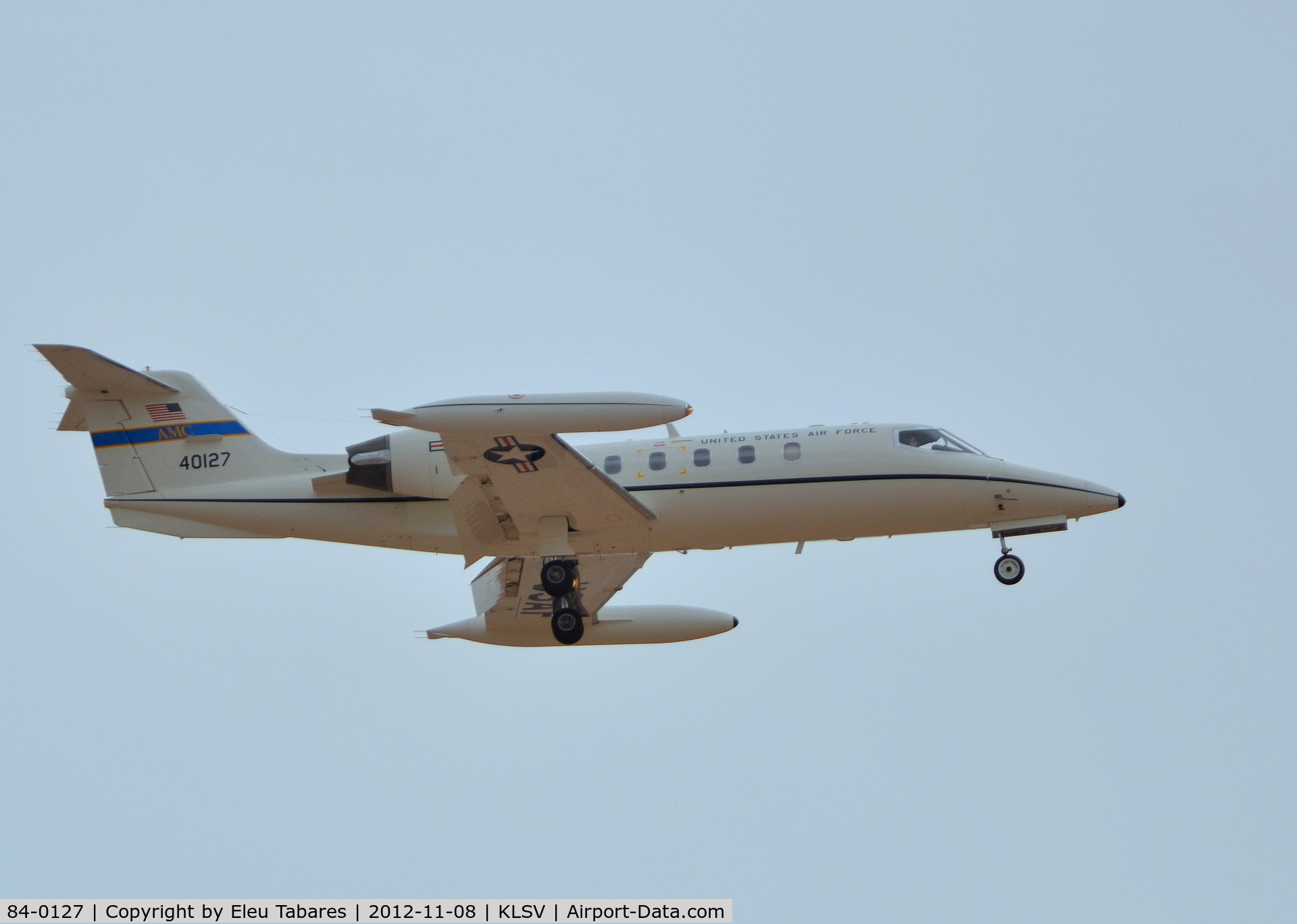 84-0127, 1984 Gates Learjet C-21A C/N 35A-573, Taken over Nellis Air Force Base, Nevada
