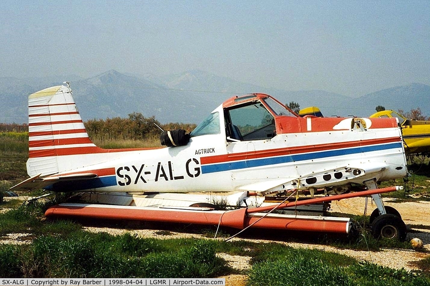 SX-ALG, Cessna A188B C/N 18803580T, Cessna A.188B AgTruck [188-03580T] Marathon~SX 04/04/1998