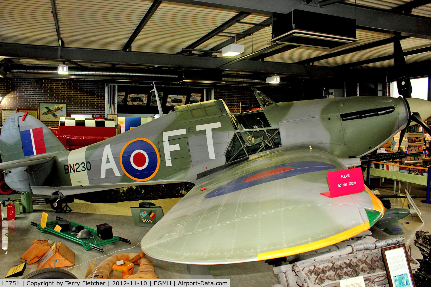 LF751, 1944 Hawker Hurricane IIC C/N Not found LF751, 1944 Hawker Hurricane IIC, c/n: Not found LF751