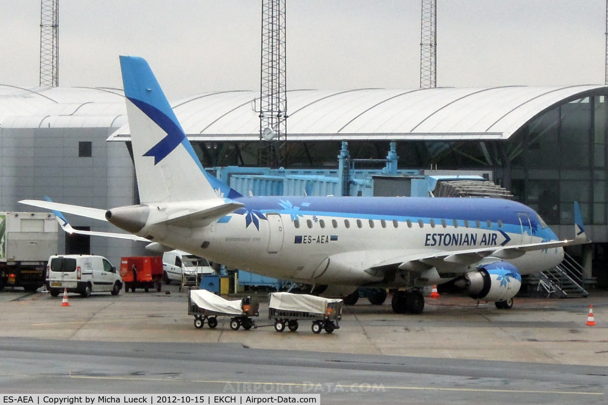 ES-AEA, 2005 Embraer 170LR (ERJ-170-100LR) C/N 17000093, At Kastrup