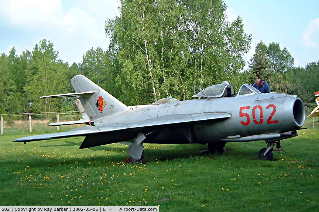 502, PZL-Mielec Lim-5 (MiG-17F) C/N 1C0902, Mikoyan-Gurevich Lim-5 [1C-09-02] Cottbus~D 06/05/2002