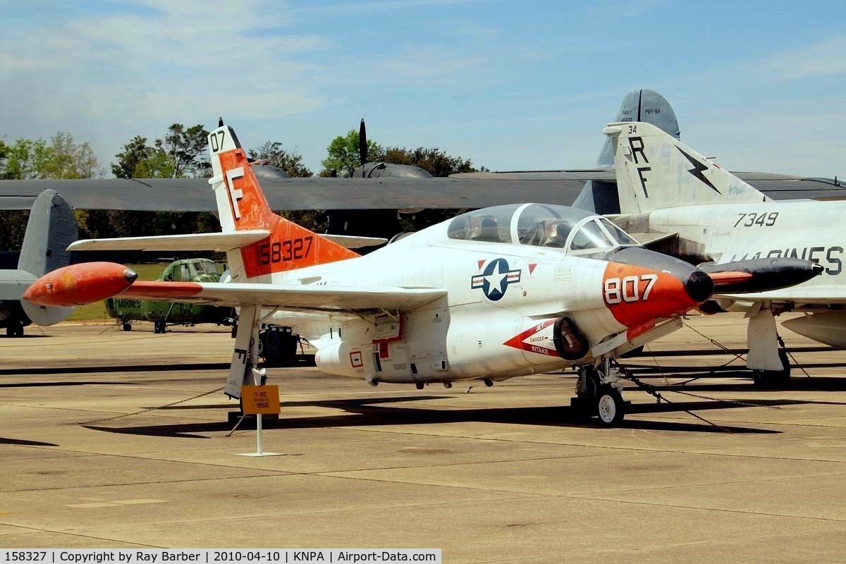 158327, Rockwell T-2C Buckeye C/N 340-18, North American T-2C Buckeye [340-18] Pensacola NAS~N 10/04/2010