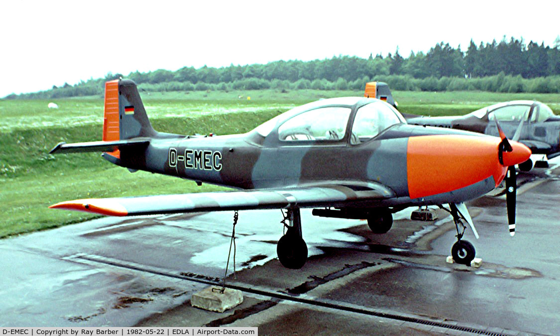 D-EMEC, Focke-Wulf FWP-149D C/N 181, Piaggio FWP-149D [181] Arnsberg~D 22/05/1982
