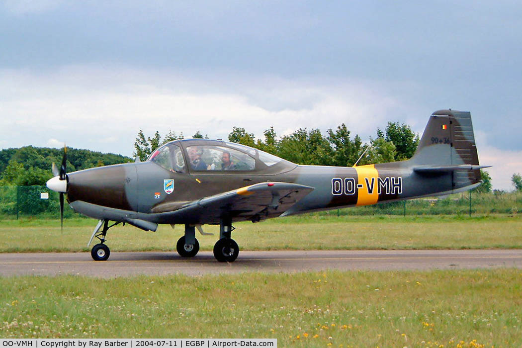 OO-VMH, 1958 Piaggio FWP-149D C/N 026, Piaggio FWP-149D [026] Kemble~G 11/07/2004