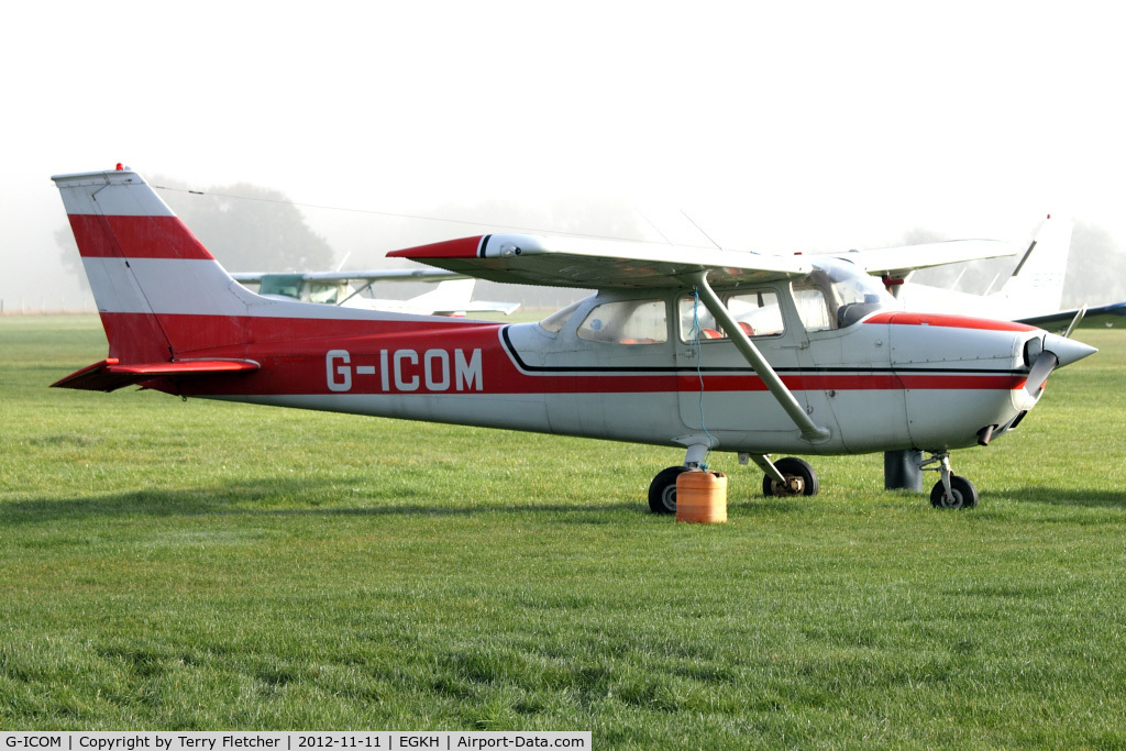 G-ICOM, 1974 Reims F172M Skyhawk Skyhawk C/N 1212, 1974 Reims F172M, c/n: 1212 at Headcorn