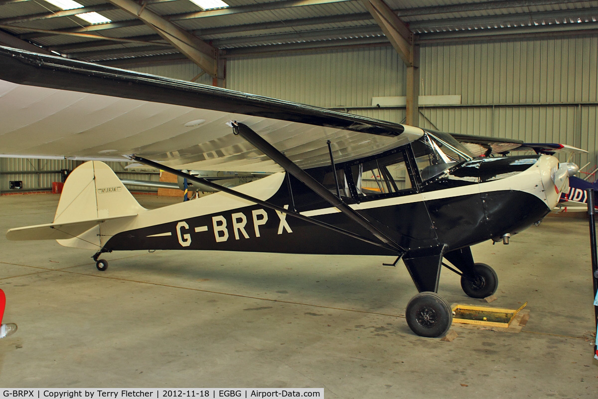 G-BRPX, 1945 Taylorcraft BC-12D Twosome C/N 6462, 1945 Taylorcraft BC12D, c/n: 6462 at Leicester