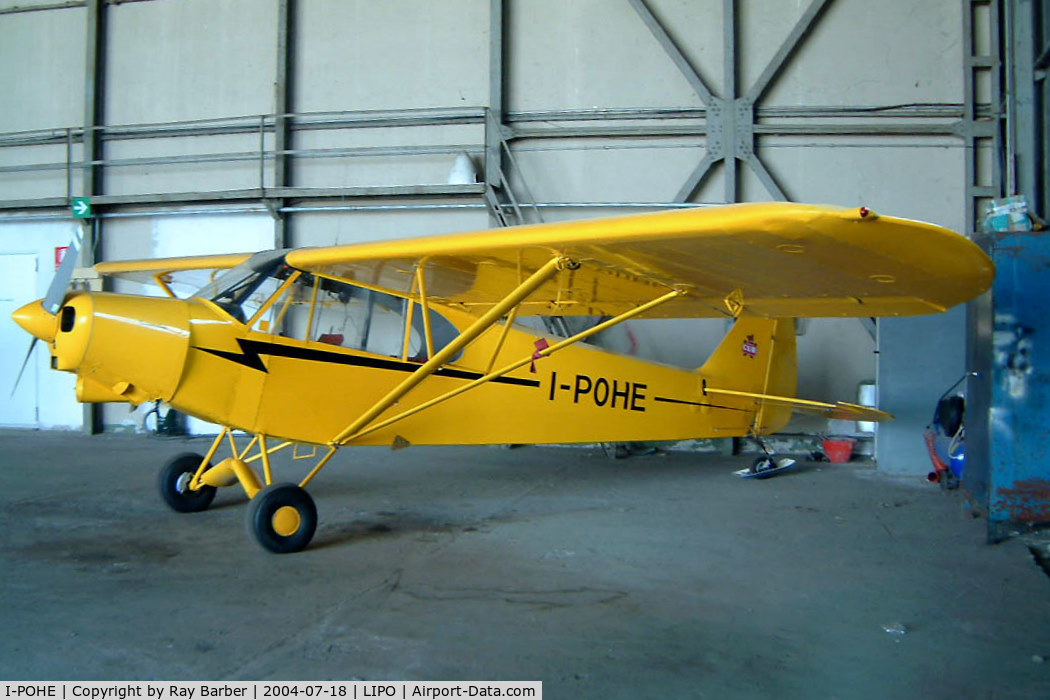 I-POHE, 1966 Piper PA-18-150 Super Cub Super Cub C/N 18-8458, Piper PA-18-150 Super Cub [18-8458] Brescia-Montichiari~I 18/07/2004