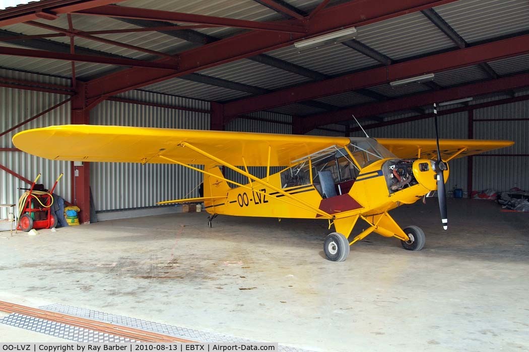 OO-LVZ, 1951 Piper L-18C Super Cub (PA-18-95) C/N 18-1405, L-18C-95 Super Cub [18-1405] Theux-Verviers~OO 13/08/2010