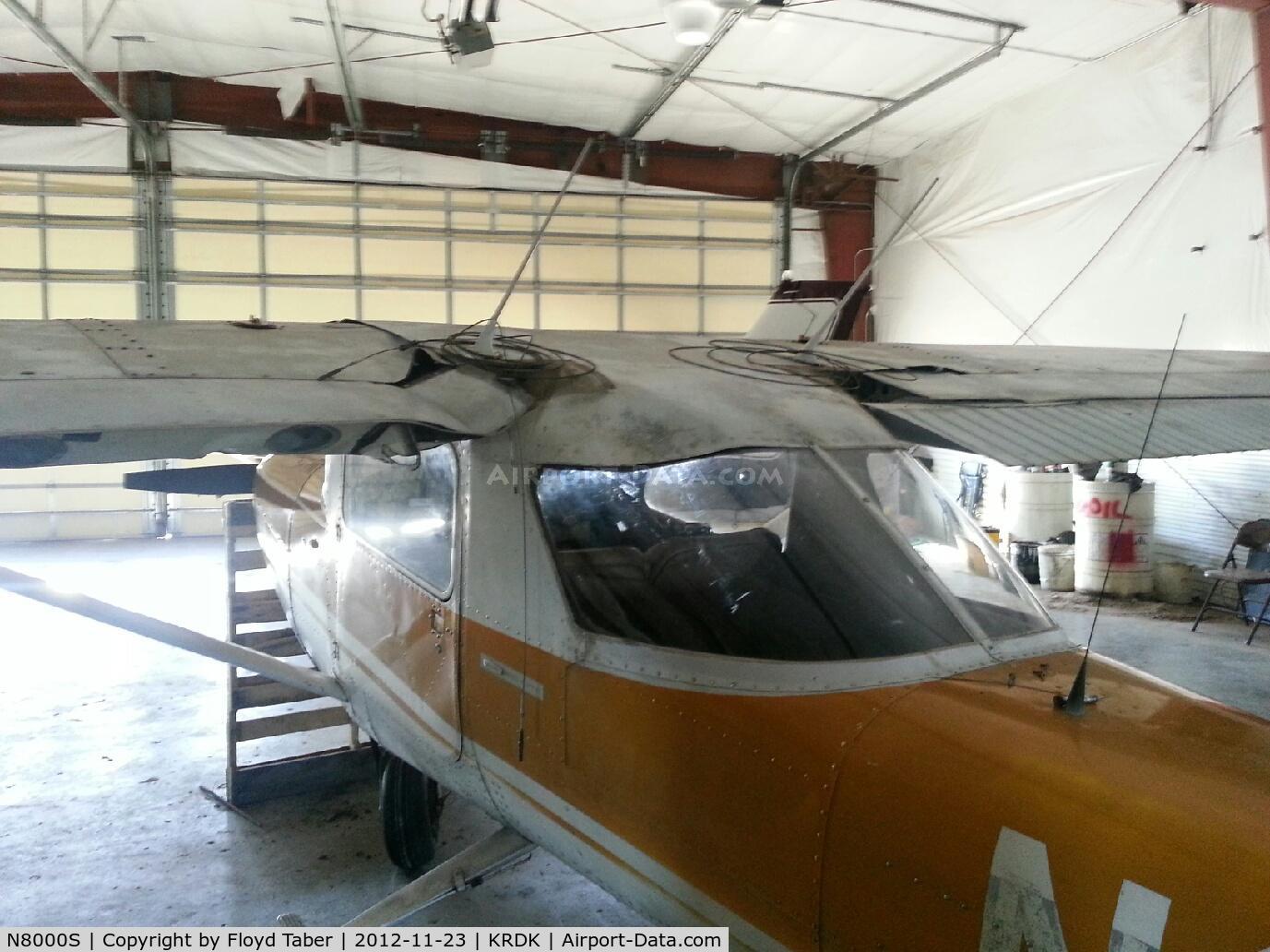 N8000S, 1965 Cessna 150F C/N 15061600, Substantially Damaged and will probably be written off