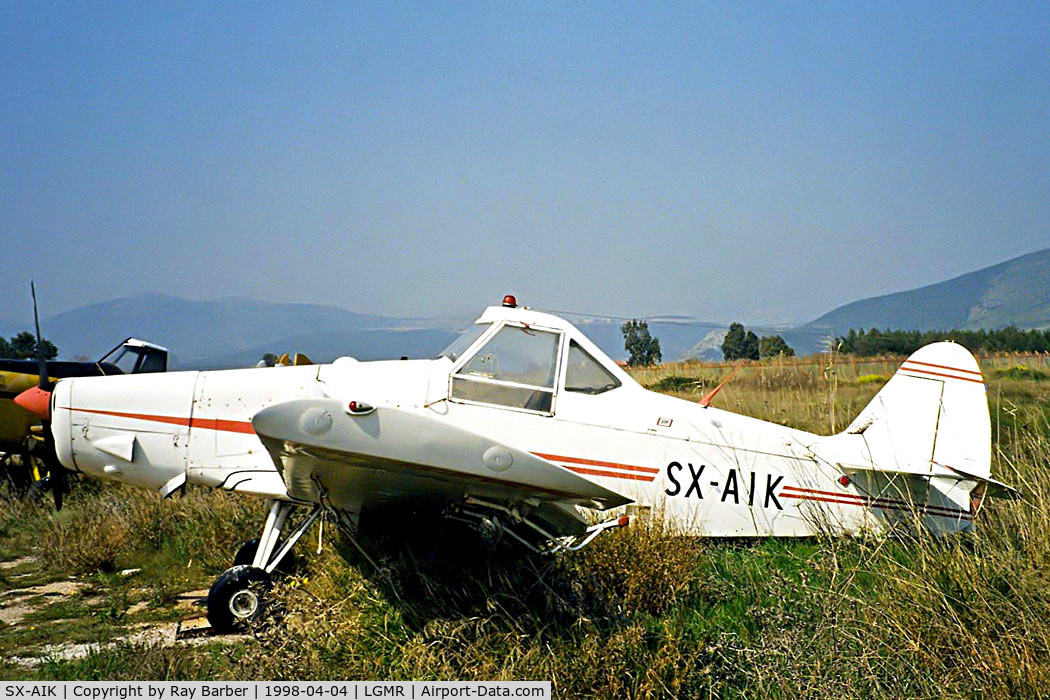 SX-AIK, Piper PA-25-235 Pawnee C C/N 25-4210, Piper PA-25-235 Pawnee C [25-4210] Marathon~SX 04/04/1998
