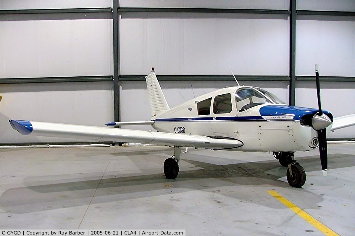 C-GYGD, 1971 Piper PA-28-140X C/N 28-7125588X, Piper PA-28-140 Cherokee [28-7125588] Holland Landing Airpark~C 21/06/2005