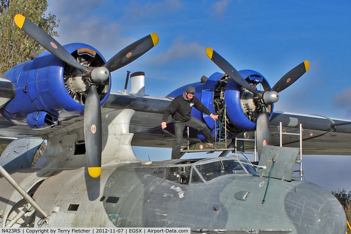 N423RS, 1941 Consolidated Vultee PBY-5A C/N 48423 (1785), 1941 Consolidated Vultee PBY-5A, c/n: 48423 at North Weald