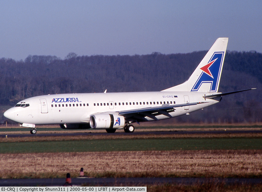 EI-CRQ, 1999 Boeing 737-73S C/N 29080, Landing rwy 20