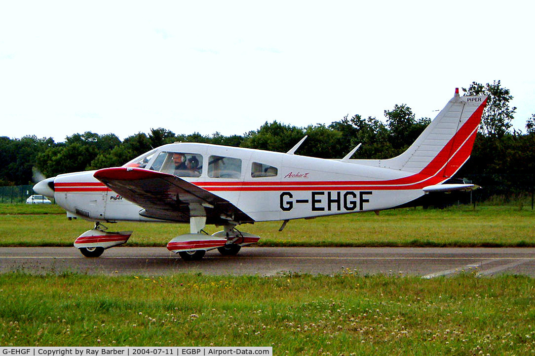 G-EHGF, 1976 Piper PA-28-181 Cherokee Archer II C/N 28-7790188, Piper PA-28-181 Cherokee Archer II [28-7790188] Kemble~G 11/07/2004