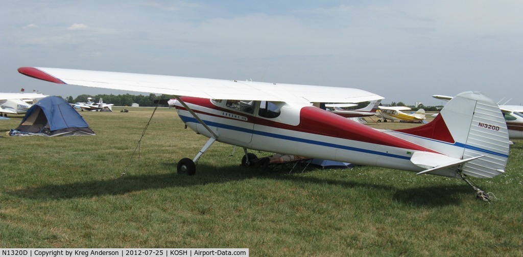 N1320D, 1951 Cessna 170A C/N 19896, EAA AirVenture 2012