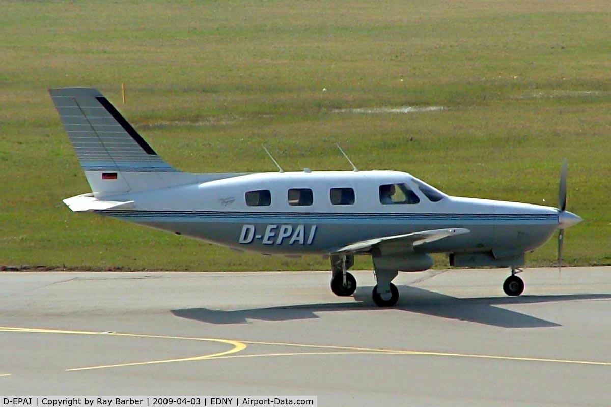 D-EPAI, Piper PA-46-350P Malibu Mirage Malibu Mirage C/N 4622122, Piper PA-46-350P Malibu Mirage [4622122] Friedrichshafen~D 03/04/2009
