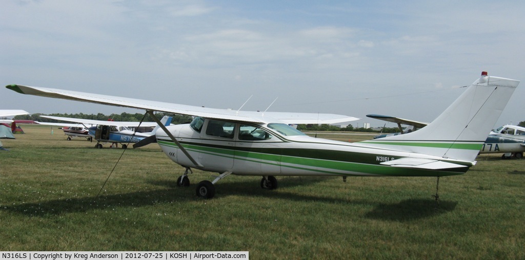 N316LS, 1964 Cessna 182G Skylane C/N 18255604, EAA AirVenture 2012