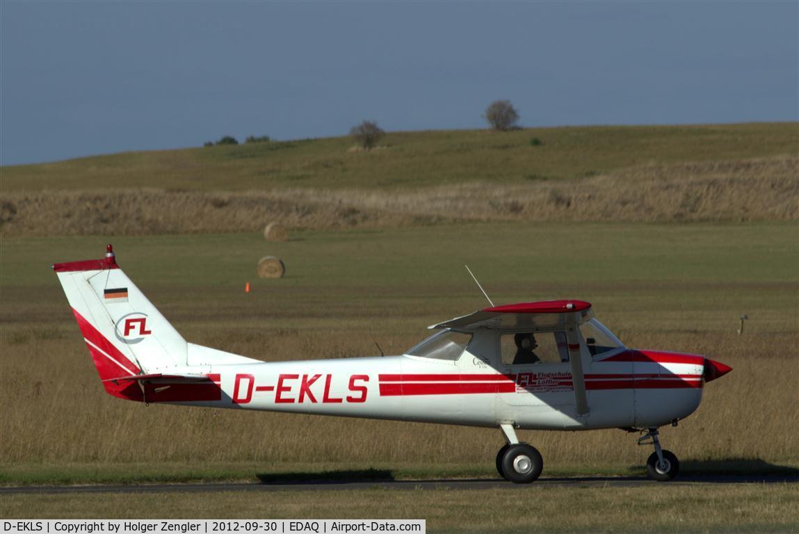 D-EKLS, 1977 Cessna 150F C/N 150-62405, Roll out to apron....