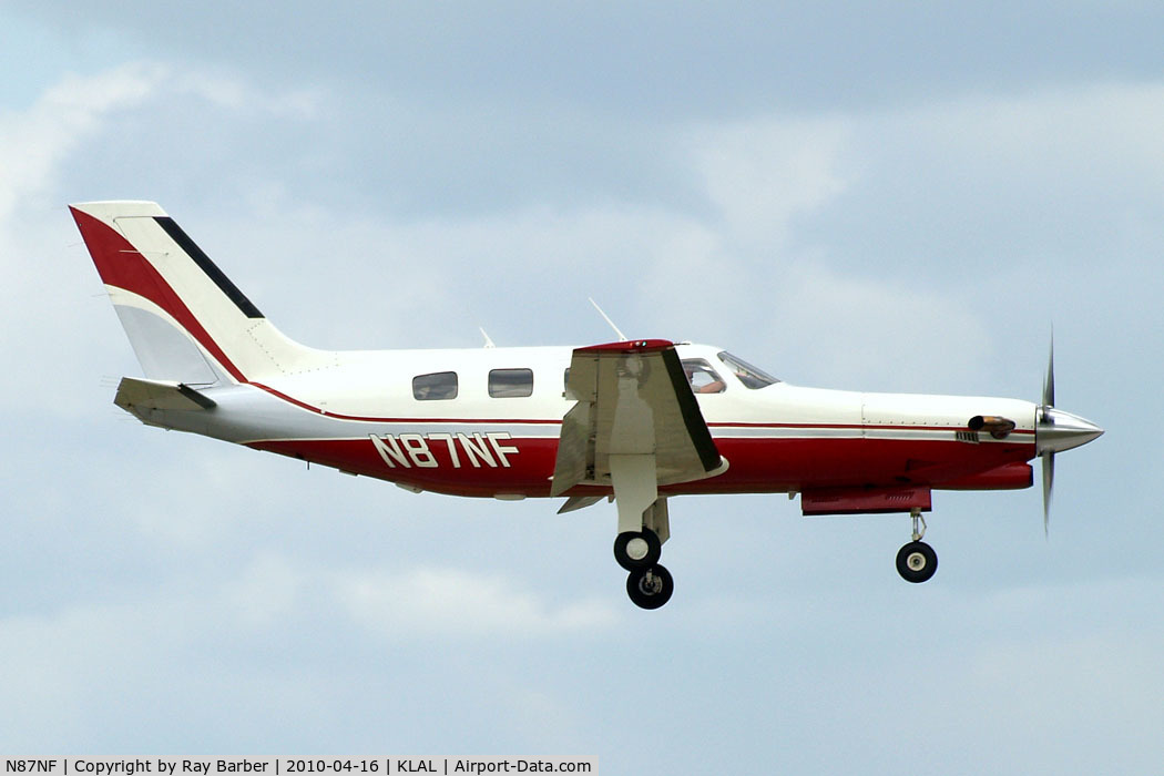 N87NF, 1987 Piper PA-46-310P Malibu C/N 4608099, Piper PA-46-310P Malibu JetPROP DLX [4608099] Lakeland-Linder~N 16/04/2010