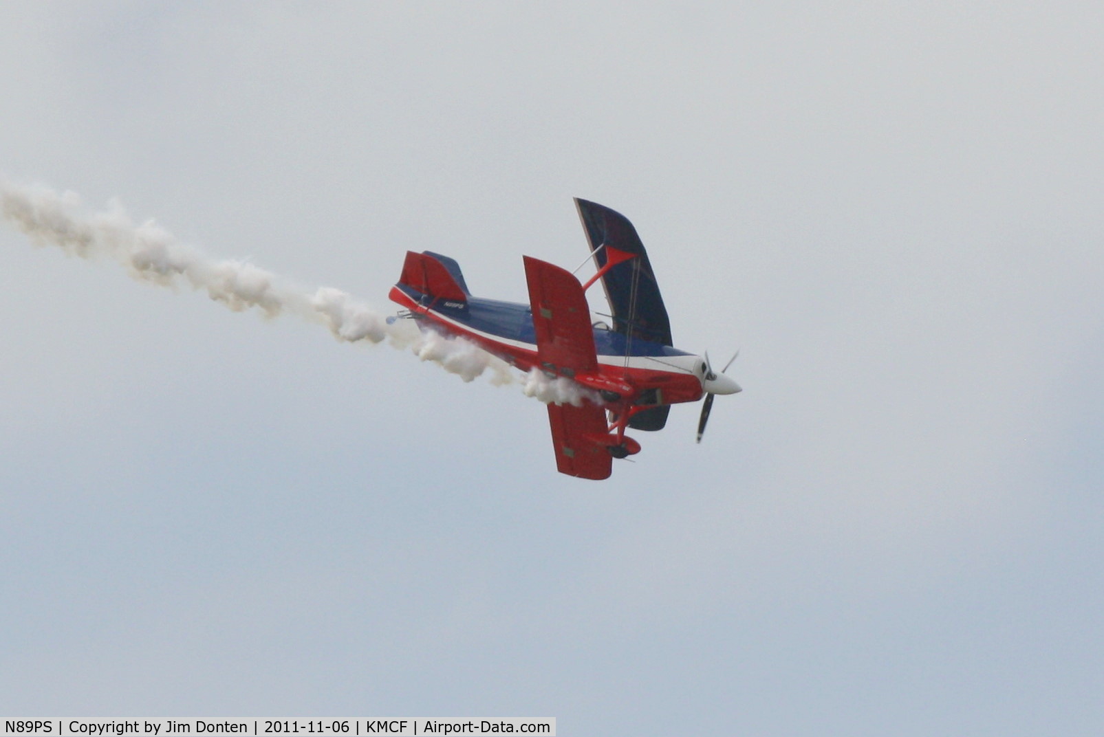 N89PS, 1998 Aviat Pitts S-2C Special C/N 6013, Ed Hamill performs at MacDill Air Fest
