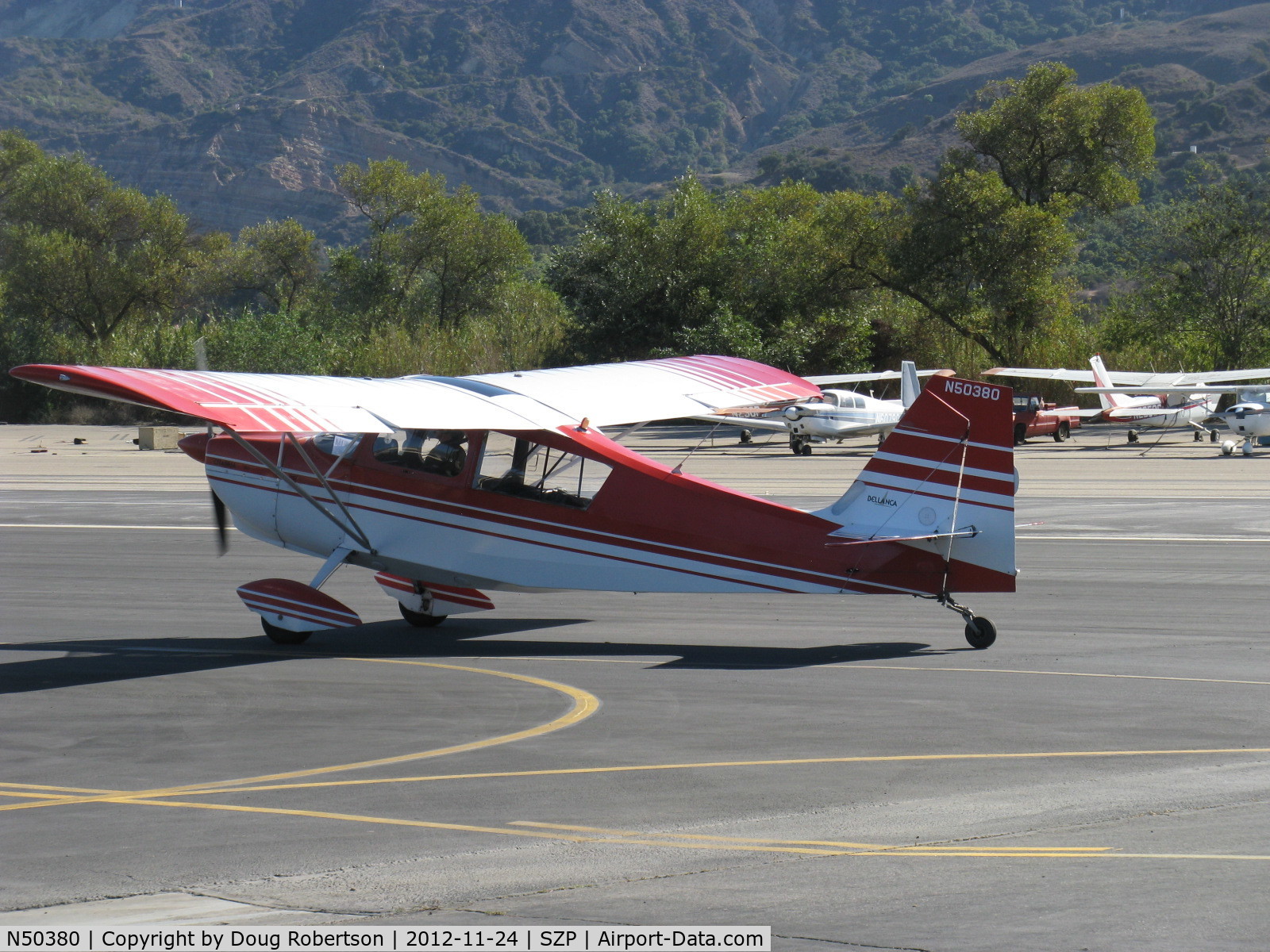 N50380, 1979 Bellanca 7ECA Citabria Citabria C/N 1291-79, 1979 Bellanca 7ECA CITABRIA, Lycoming O-235 115 Hp, taxi