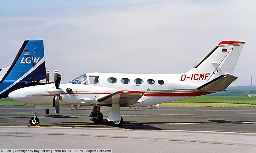 D-ICMF, 1989 Cessna 425 Conquest I C/N 425-0102, Cessna 425 Conquest 1 [425-0102] Dortmund~D 23/05/1998