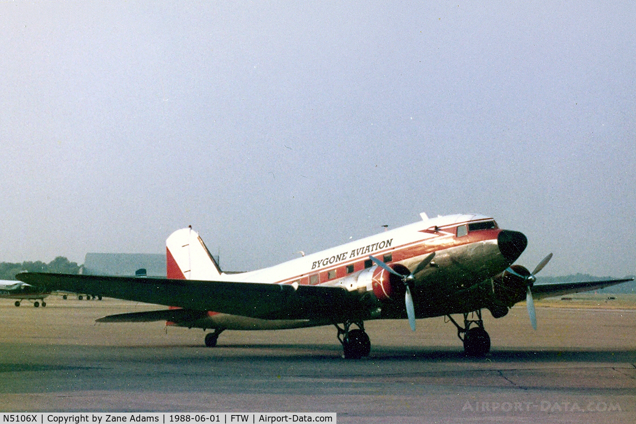 N5106X, 1943 Douglas DC3C-S1C3G (C-47) C/N 9058, At Meacham Field - Fort Worth, TX
