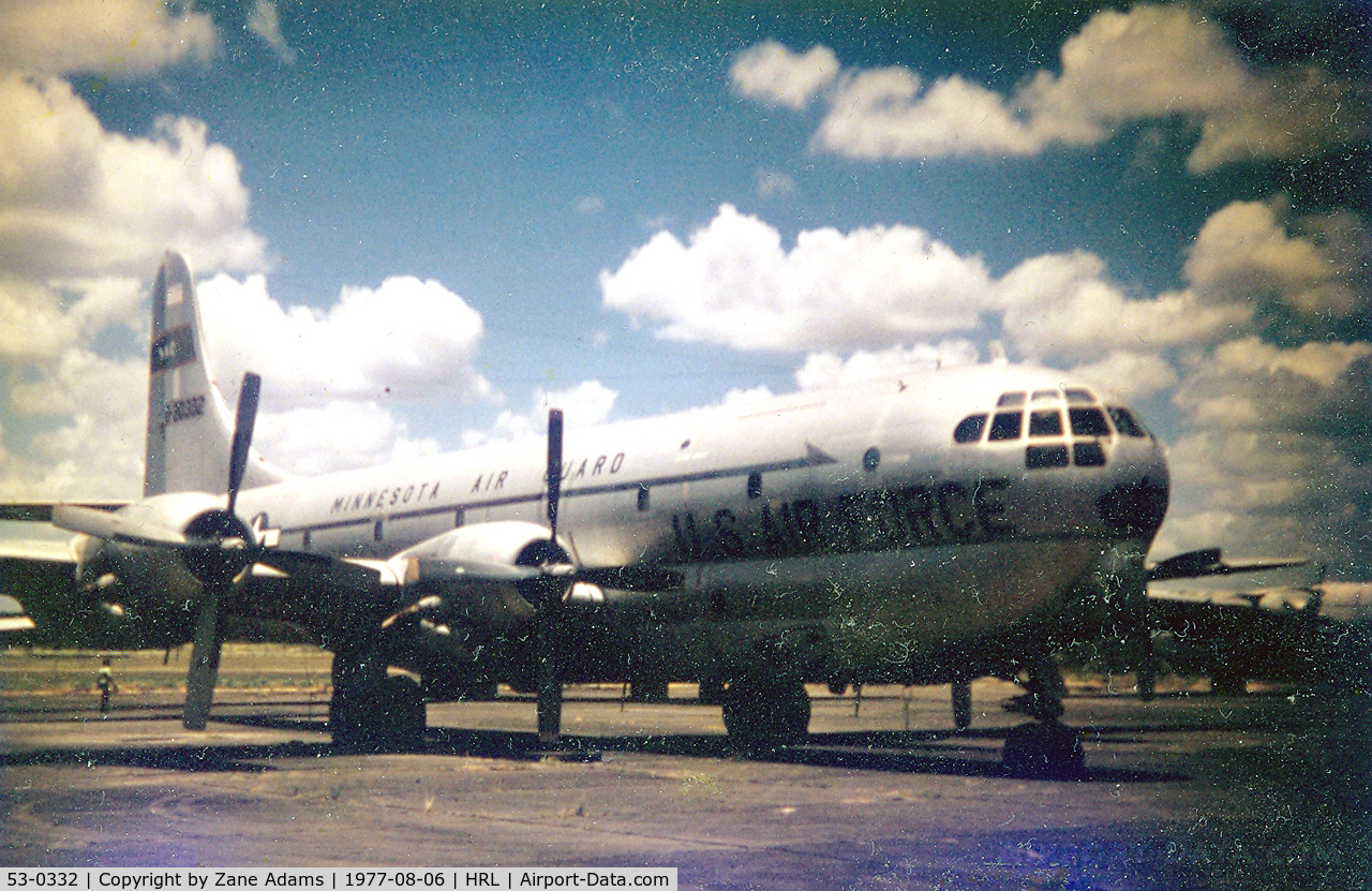 53-0332, 1953 Boeing C-97G Stratofreighter C/N 17114, Photographed at the former CAF HQ in Harlingen, TX