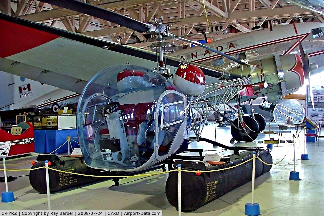 C-FYRZ, 1966 Bell 47G-4A C/N 7541, Bell 47G-4A [7541] Edmonton-City Centre Airport~C 24/07/2008