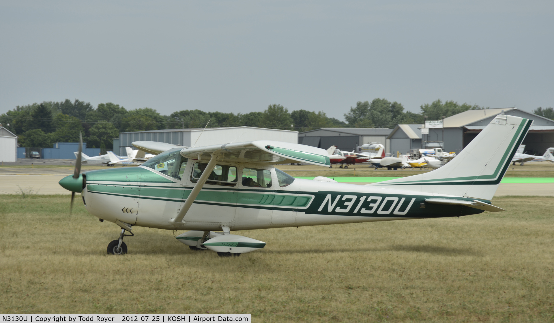 N3130U, 1963 Cessna 182F Skylane C/N 18254530, Airventure 2012