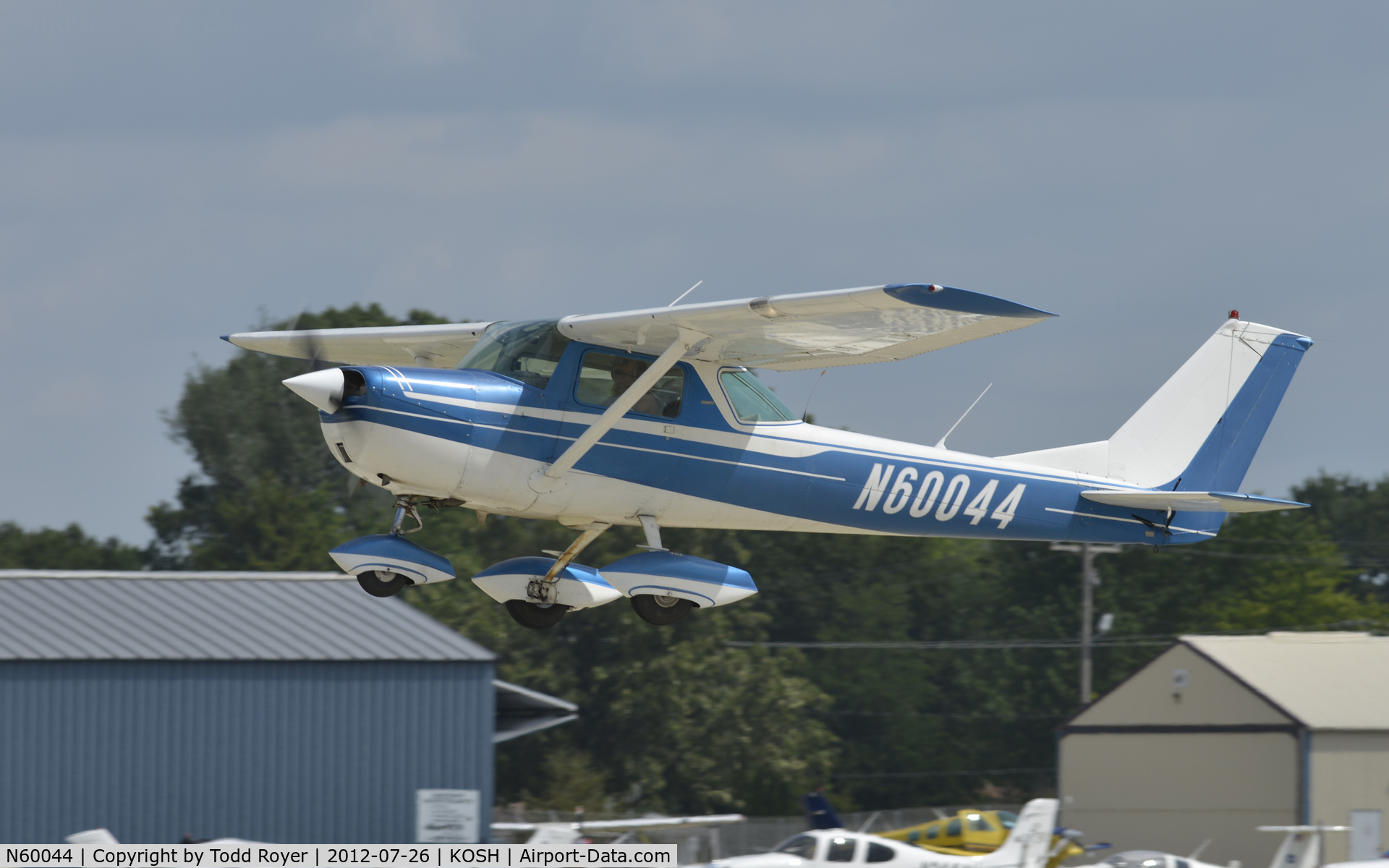N60044, 1968 Cessna 150J C/N 15070030, Airventure 2012