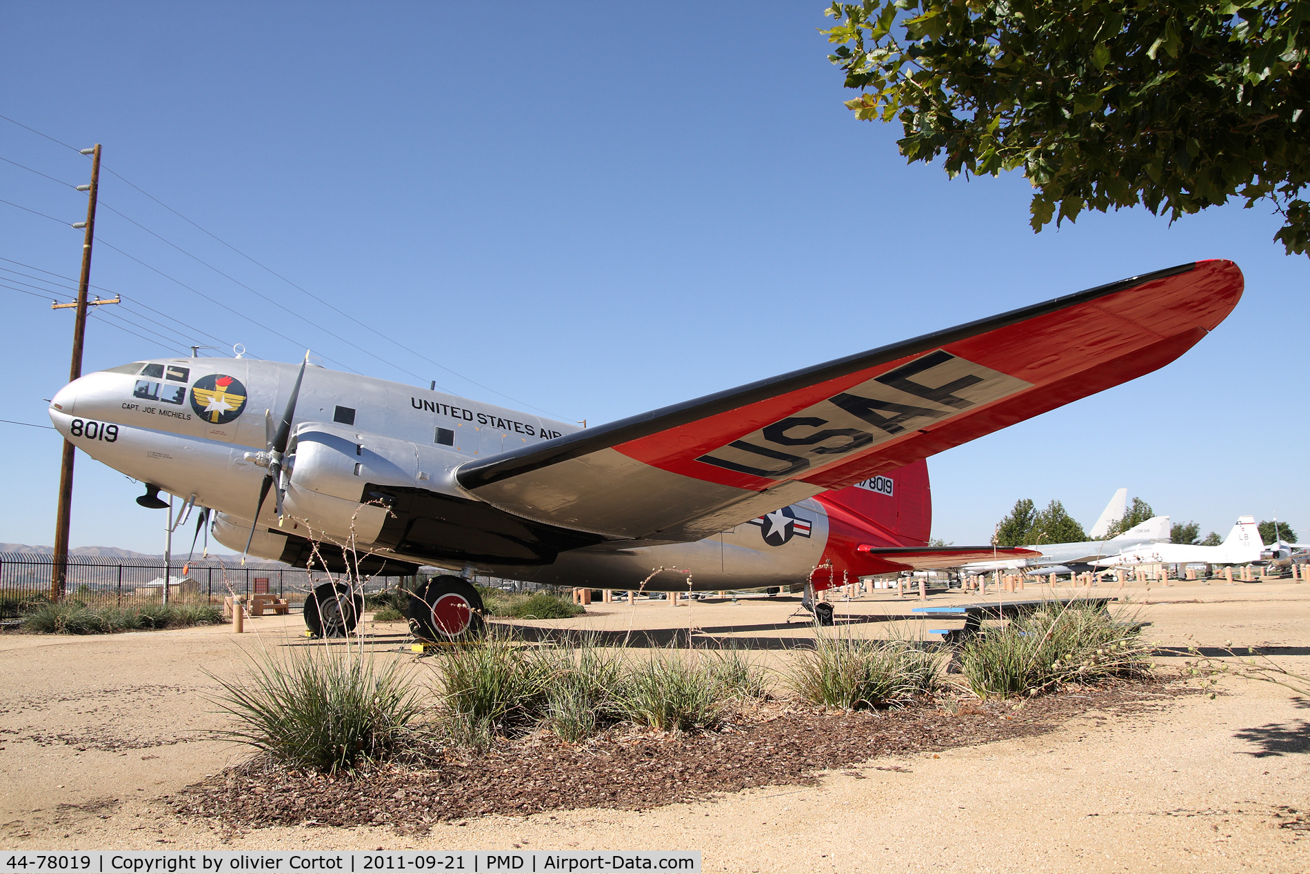 44-78019, 1945 Curtiss C-46D-15-CU Commando C/N 33415, recently restored and painted