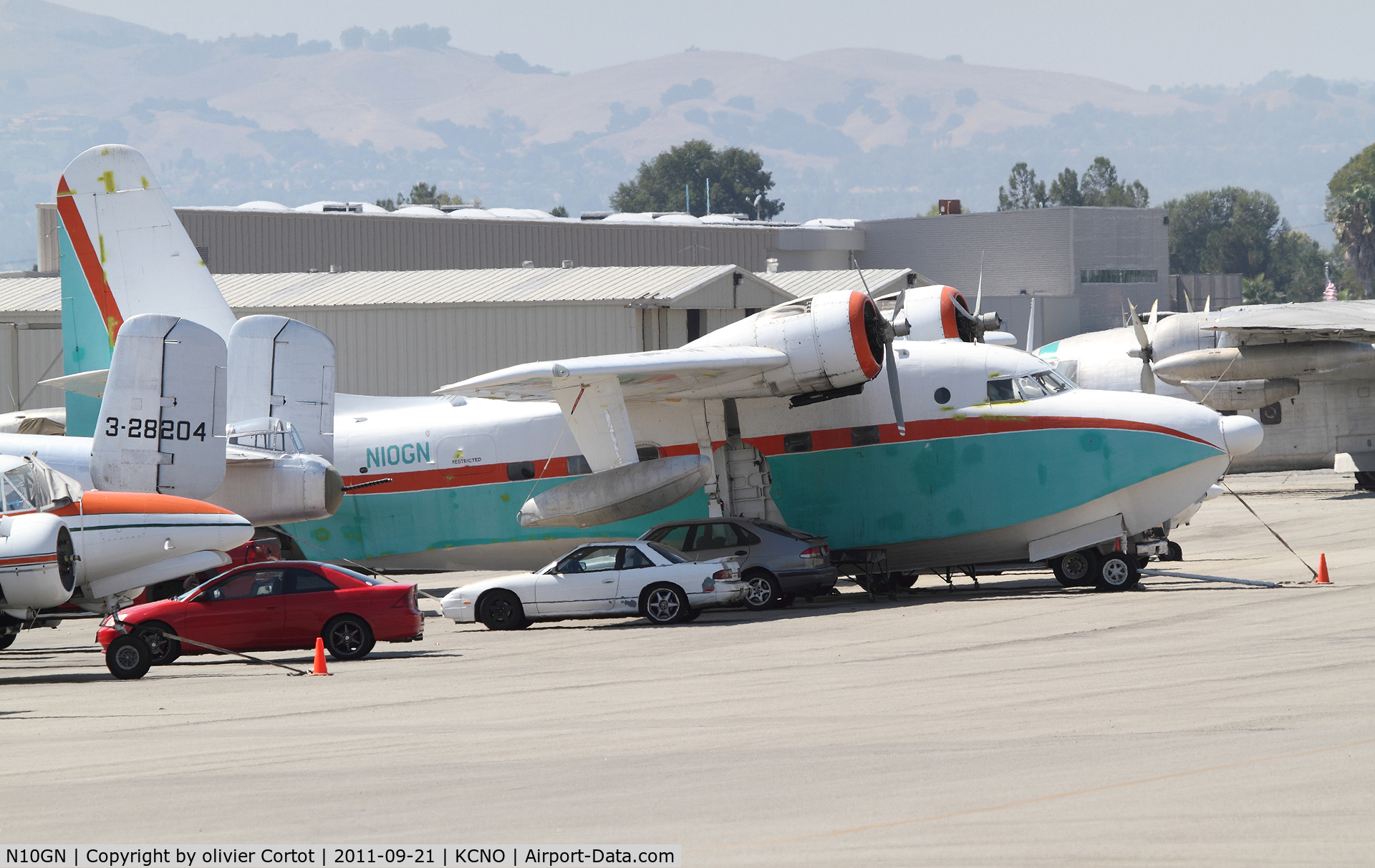 N10GN, 1959 Grumman HU-16D Albatross C/N G445, one of the beauties you can find at Chino
