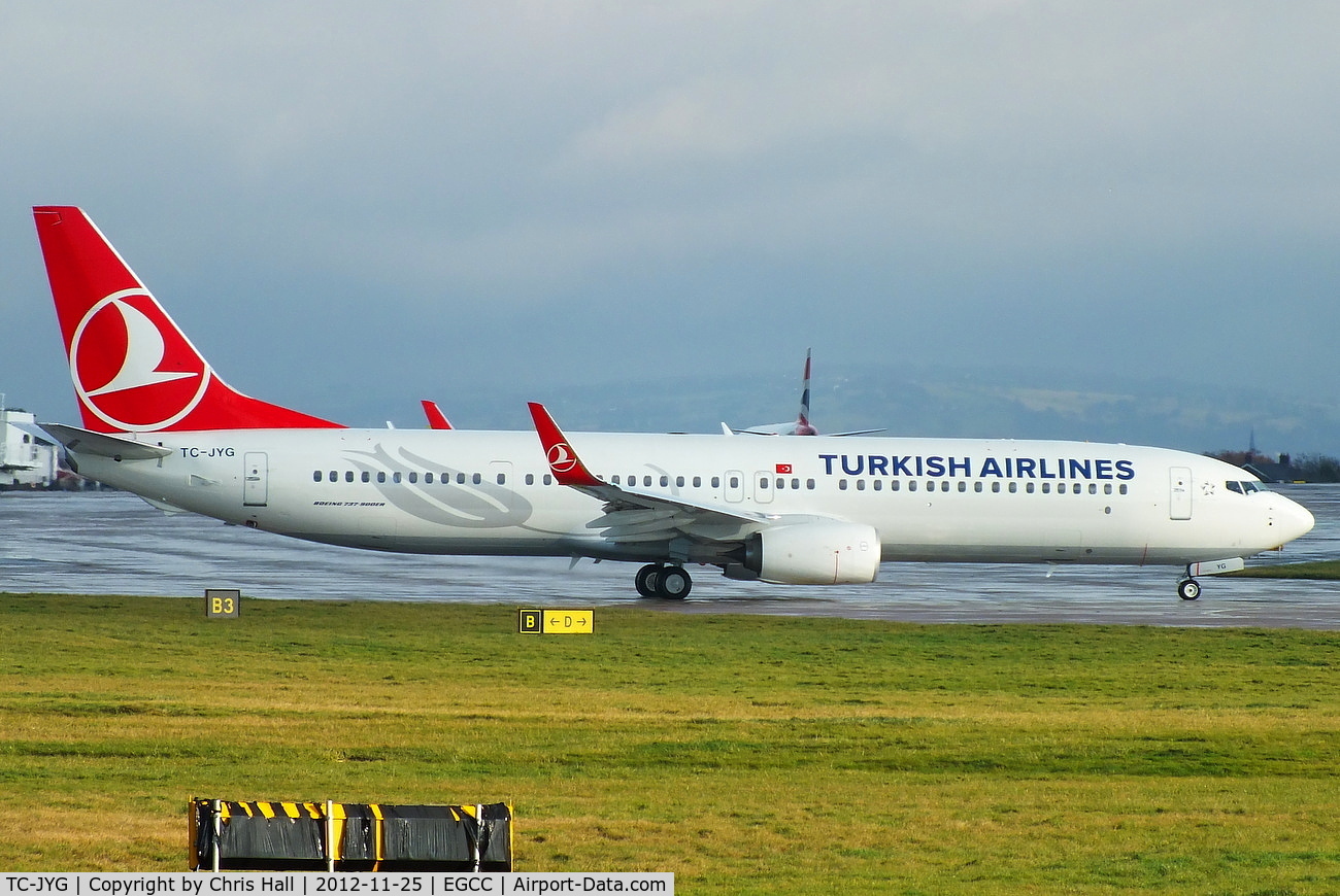 TC-JYG, 2012 Boeing 737-9F2/ER C/N 40983, Turkish Airlines
