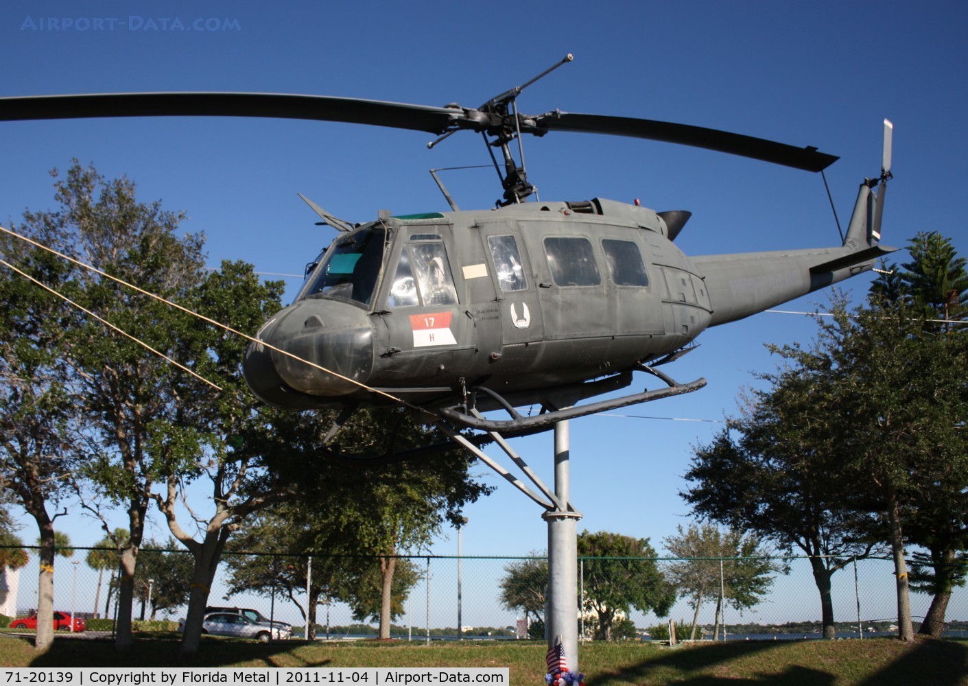 71-20139, 1971 Bell UH-1H Iroquois C/N 12963, UH-1 Cocoa FL veterans park