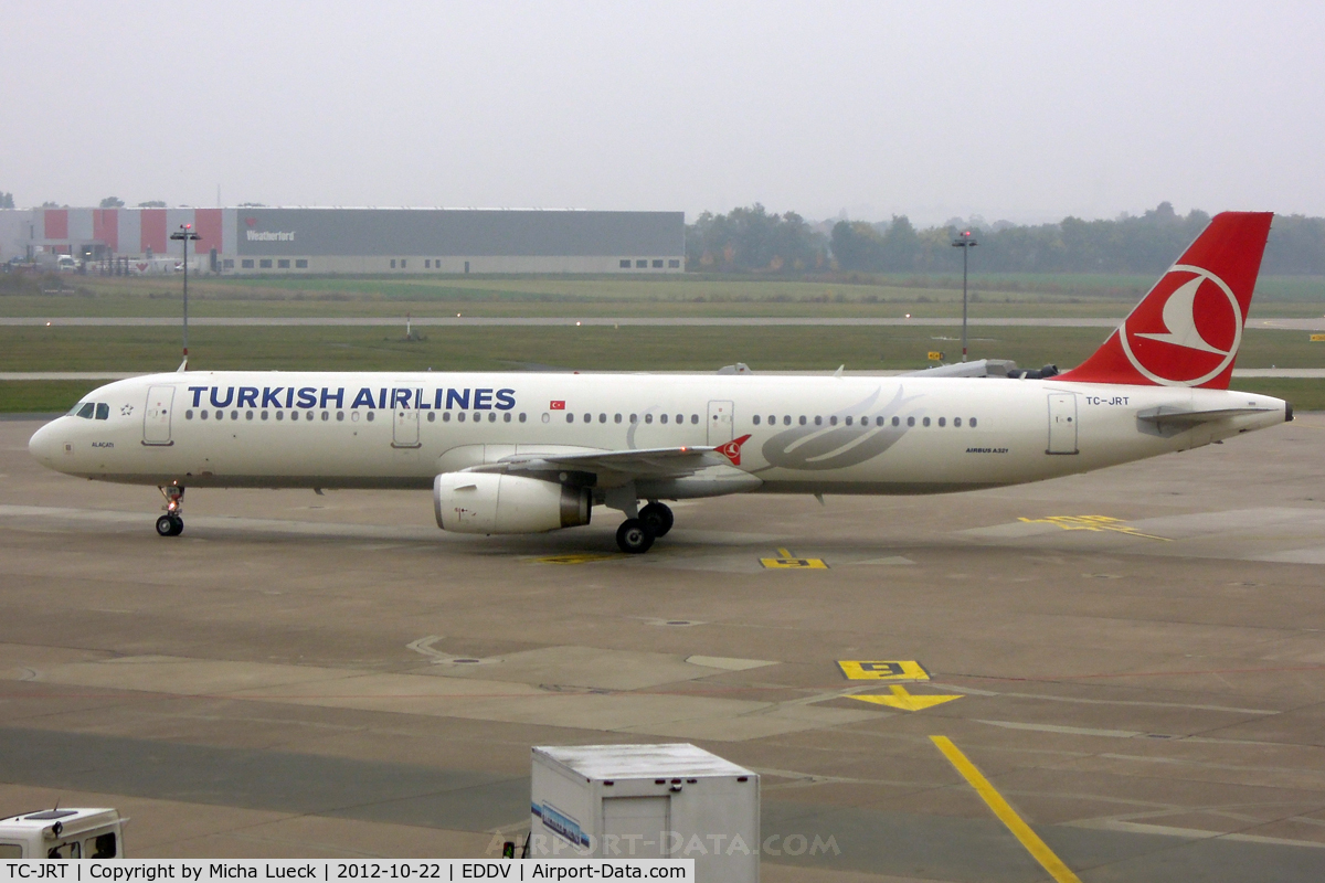 TC-JRT, 2011 Airbus A321-231 C/N 5667, At Hanover