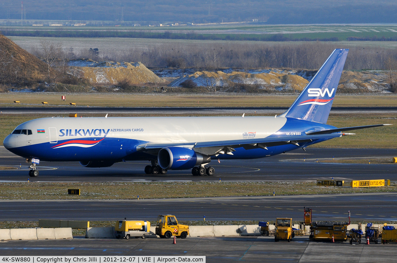 4K-SW880, 2012 Boeing 767-32LF C/N 41069, Silkway Cargo