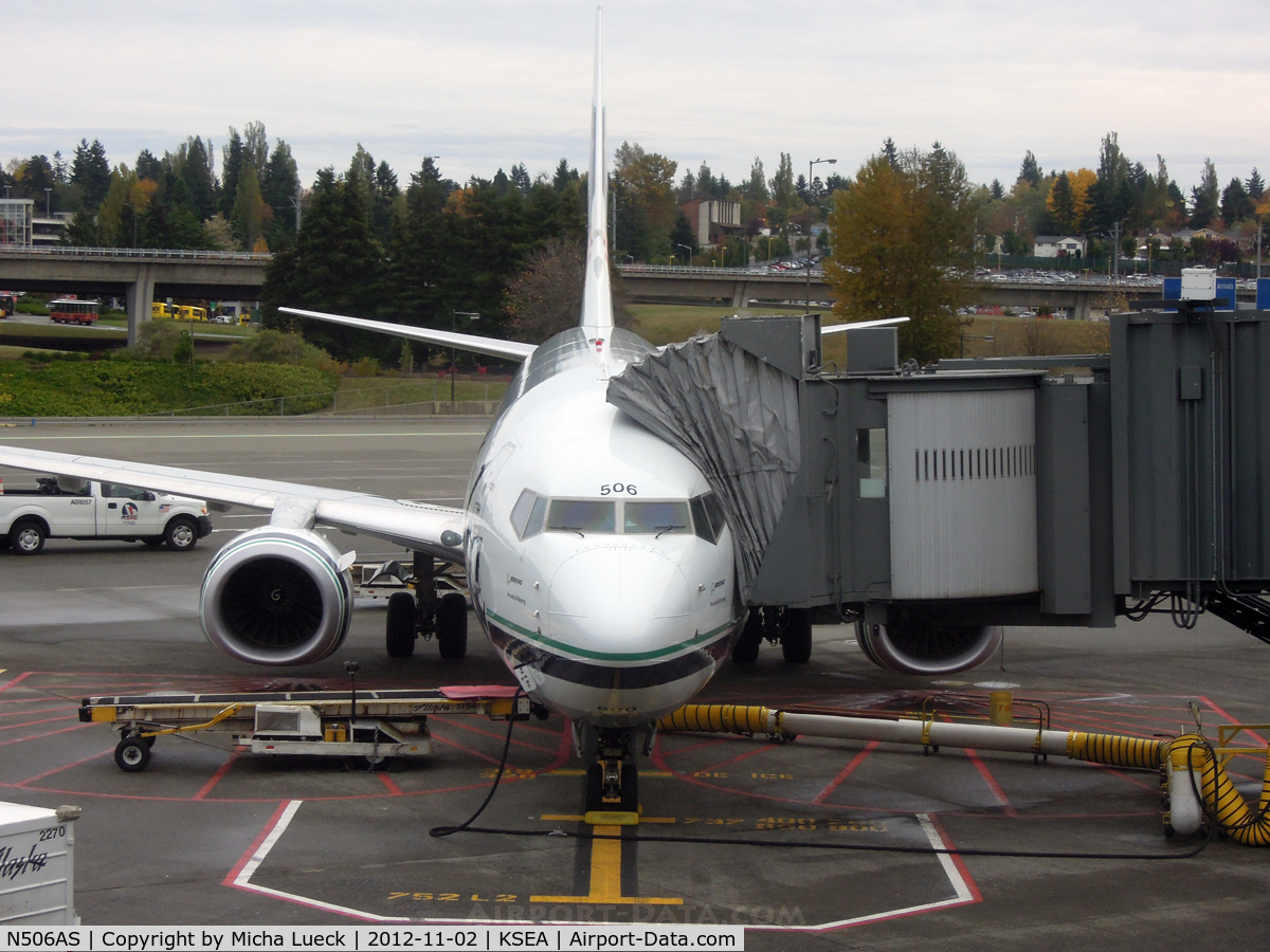 N506AS, 2008 Boeing 737-890 C/N 35690, At Seattle