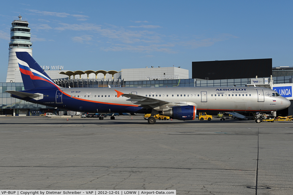 VP-BUP, 2007 Airbus A321-211 C/N 3334, Aeroflot Airbus A321