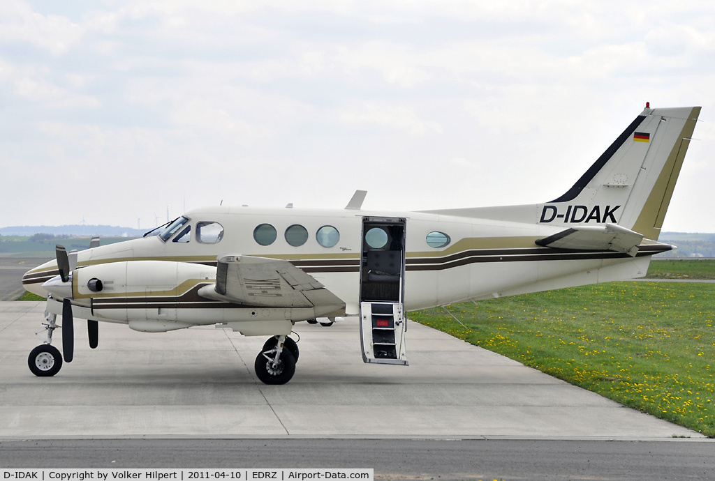 D-IDAK, Beech C90 King Air C/N LJ-647, at zqw