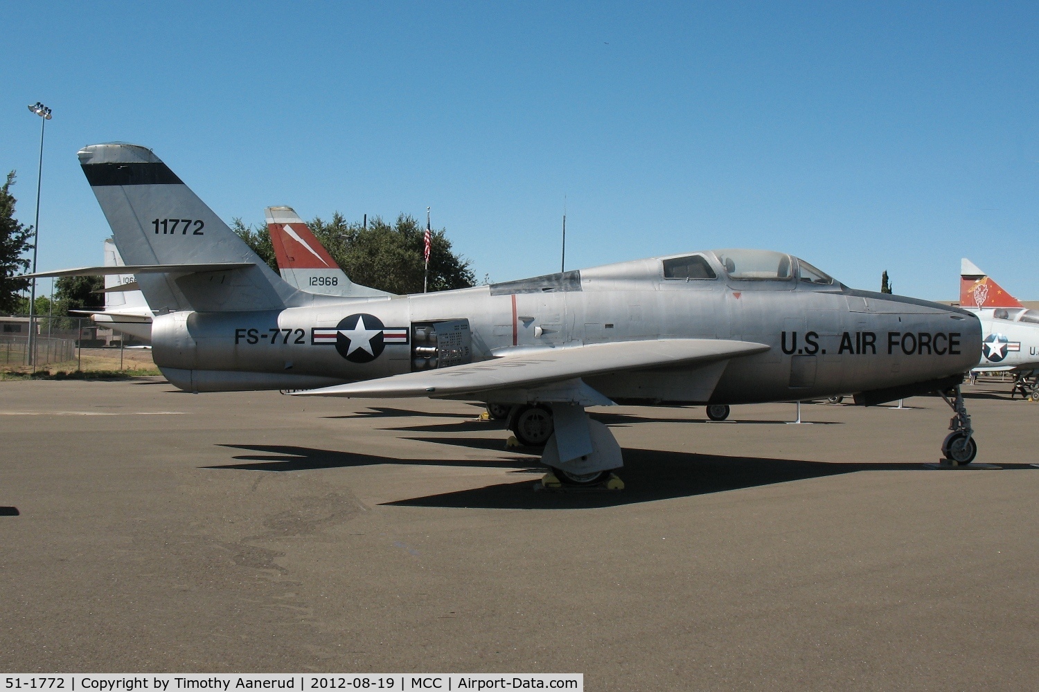 51-1772, 1951 Republic F-84F-30-RE Thunderstreak C/N Not found 51-1772, 1951 Republic F-84F-30-RE Thunderstreak, c/n: Not found 51-1772