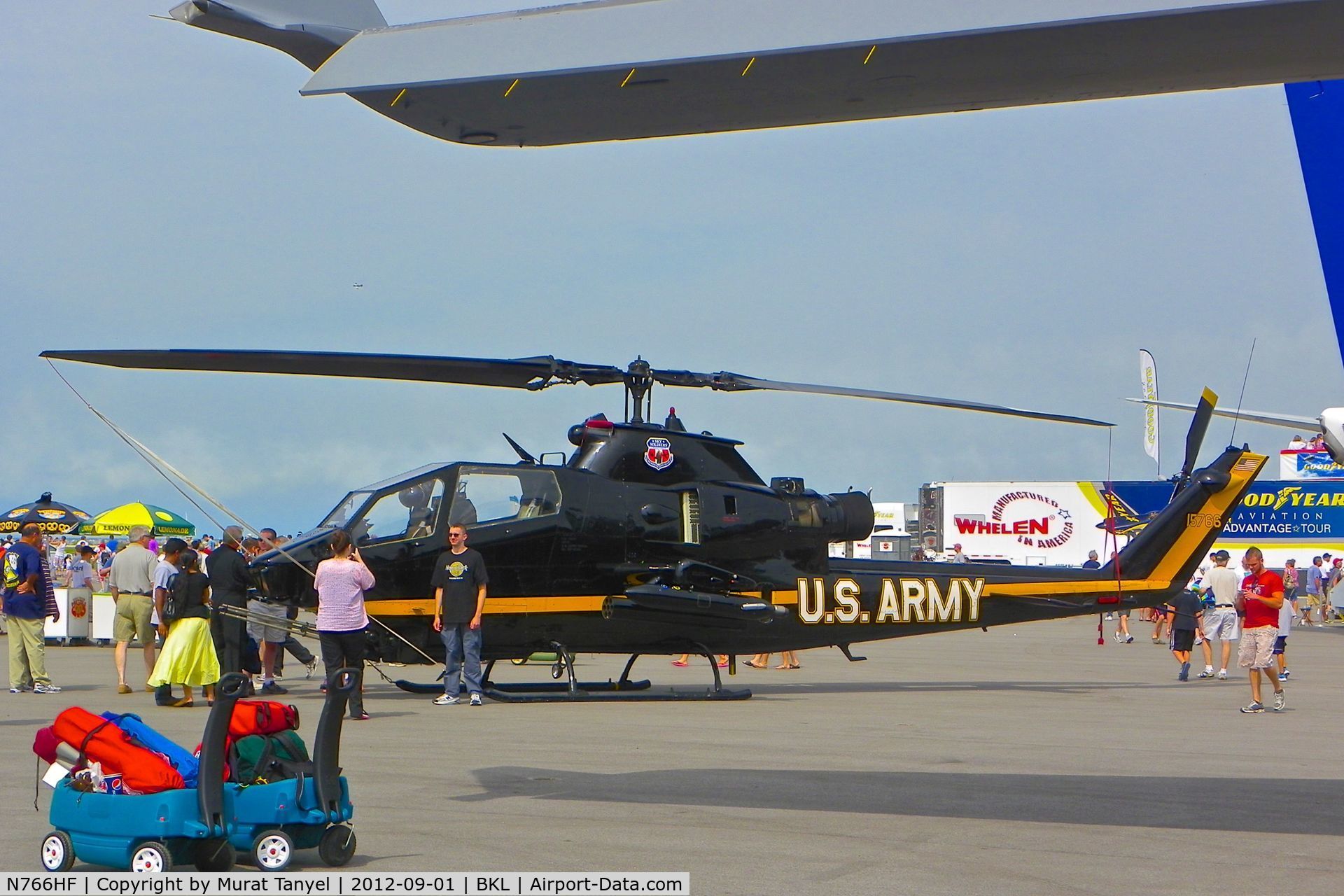 N766HF, Bell AH-1F Cobra C/N 67-15766, Popular @ the 2012 Cleveland National Air Show