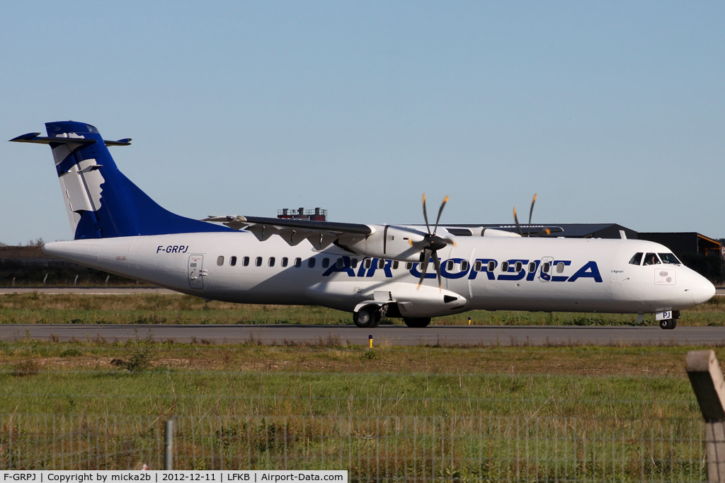 F-GRPJ, 2005 ATR 72-212A C/N 724, Taxiing