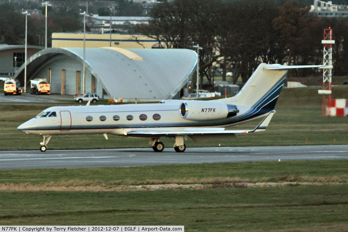 N77FK, 1998 Gulfstream Aerospace G-IV C/N 1357, 1998 Gulfstream Aerospace G-IV, c/n: 1357