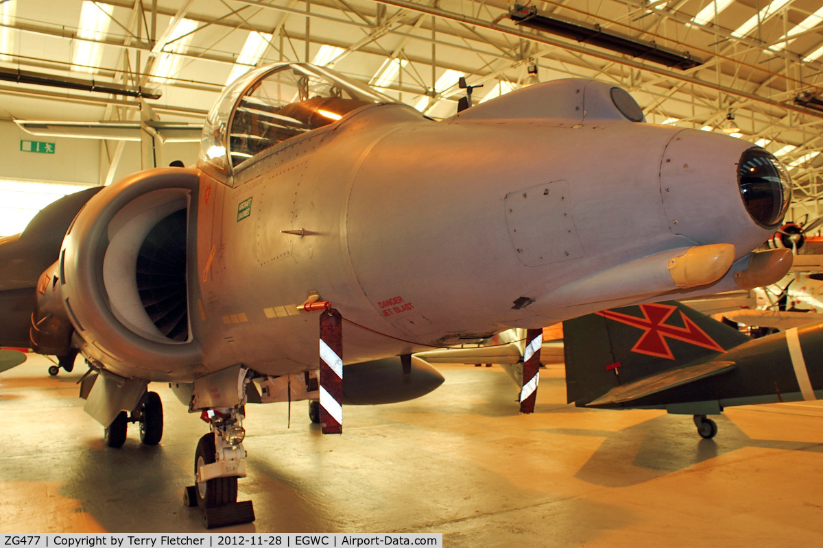 ZG477, 1990 British Aerospace Harrier GR.9A C/N P67, 1990 British Aerospace Harrier GR.9A, c/n: P67