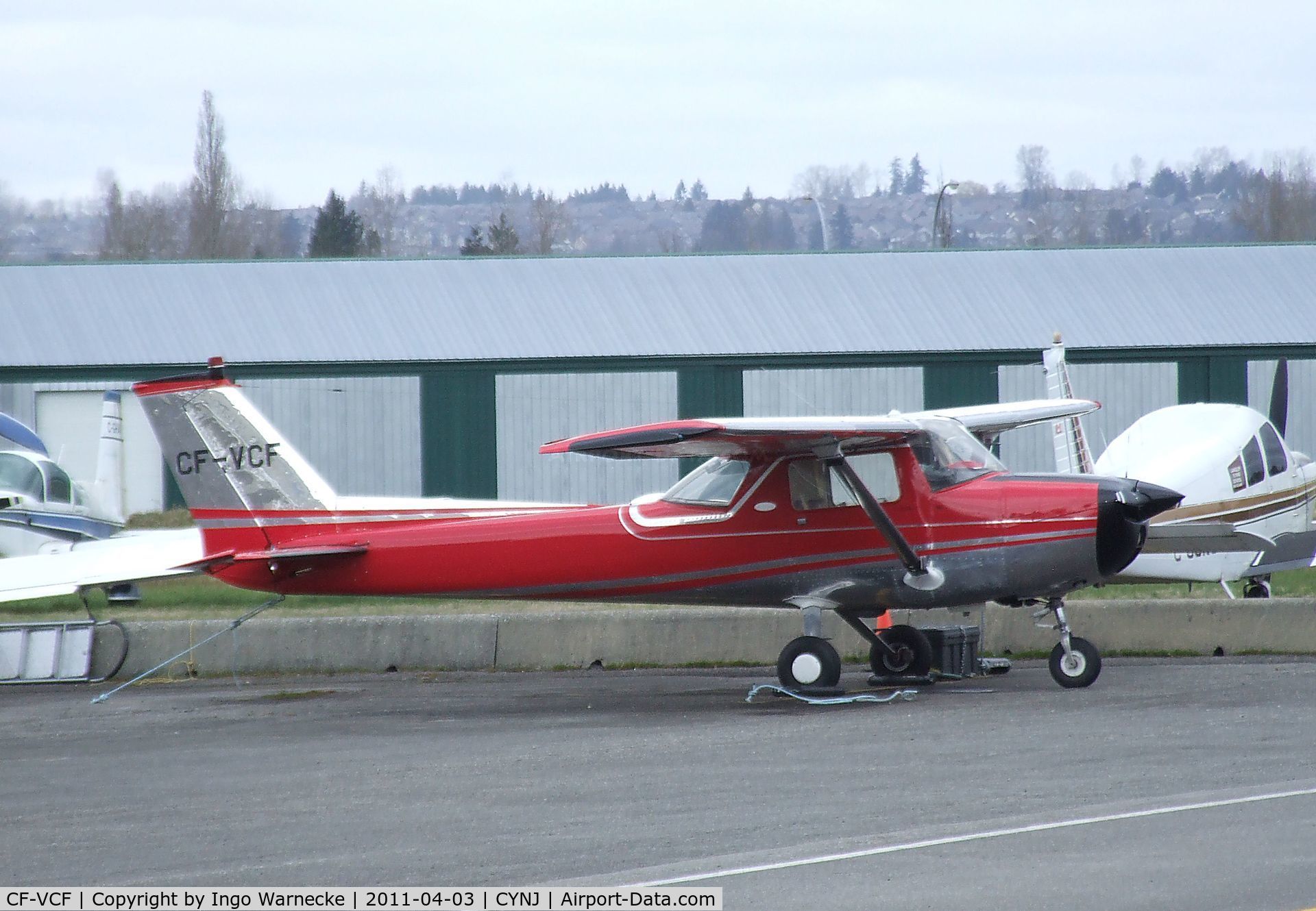 CF-VCF, 1971 Cessna 150L C/N 15072507, Cessna 150L at Langley Regional Airport, Langley BC