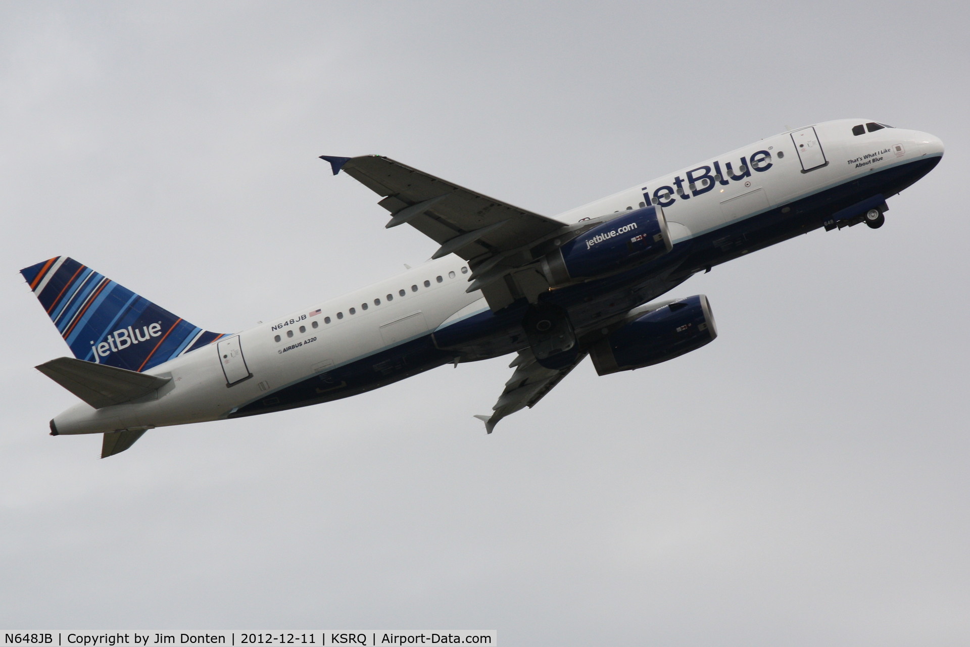 N648JB, 2006 Airbus A320-232 C/N 2970, JetBlue Flight 346 