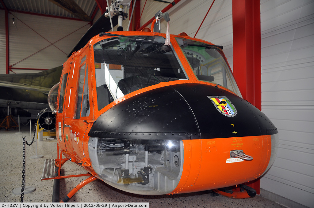D-HBZV, Bell (Dornier) UH-1D Iroquois (205) C/N 8351, at Museum Hermeskei, Germany