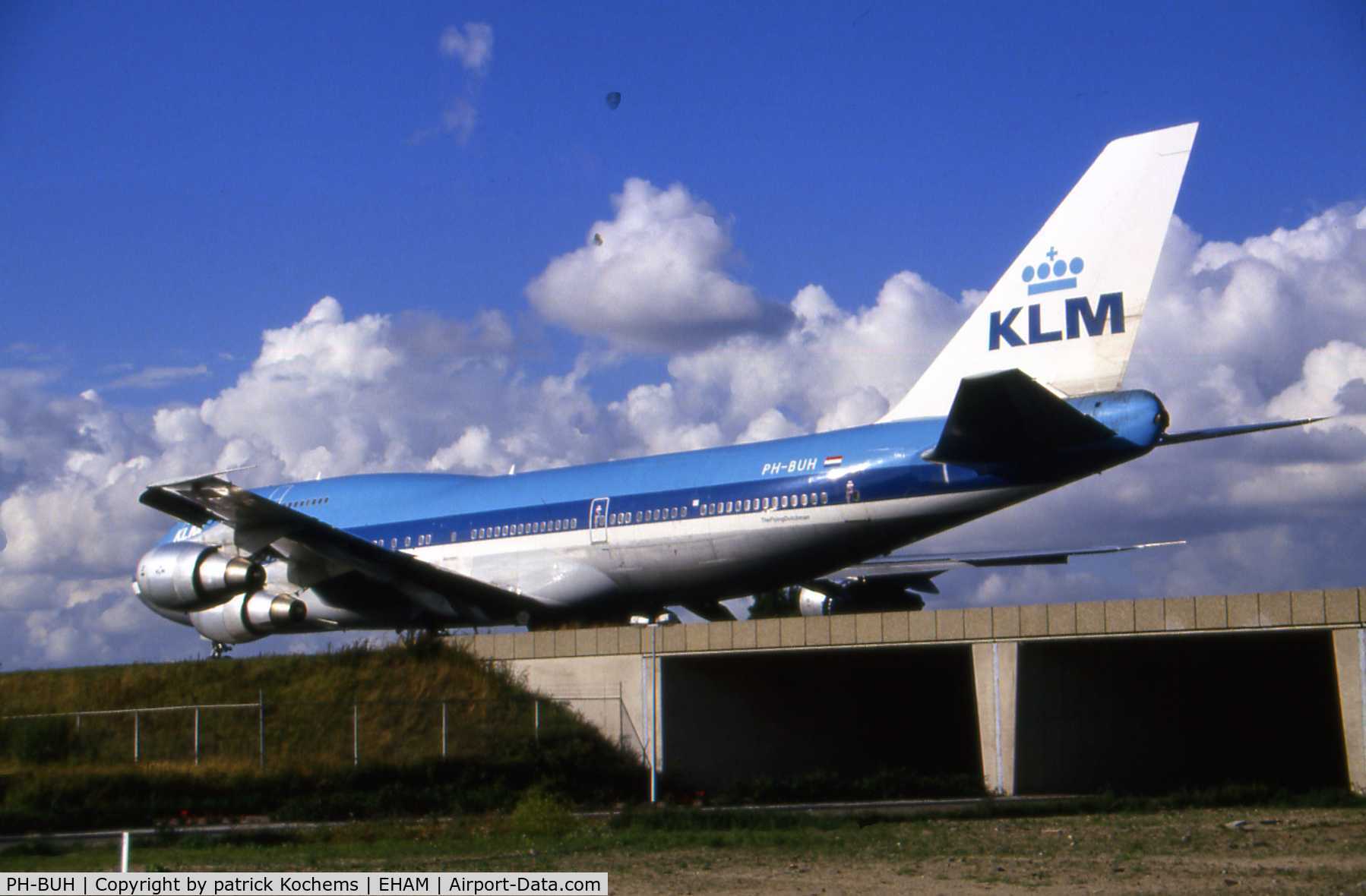 PH-BUH, 1975 Boeing 747-206B C/N 21110, KLM B-747-200 at Amsterdam Schiphol Airport