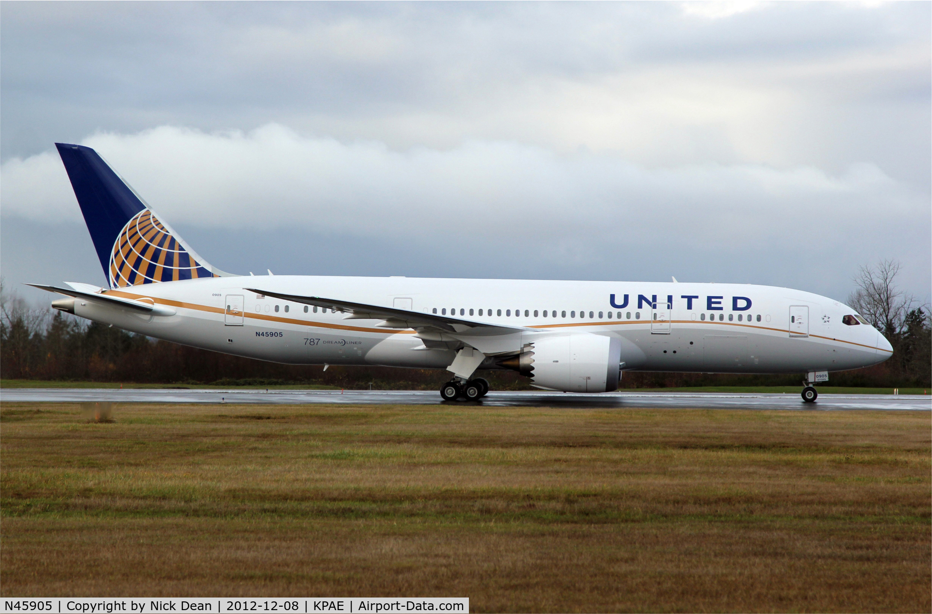 N45905, 2012 Boeing 787-8 Dreamliner Dreamliner C/N 34825, KPAE/PAE